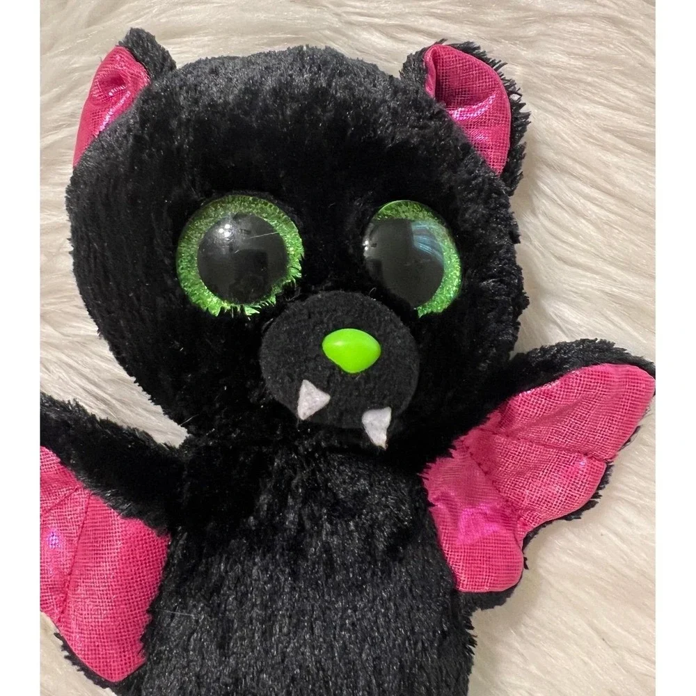 Ty Beanie Boos Igor the Bat Black Pink Halloween Plush Stuffed Animal 6 inch